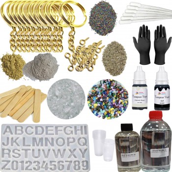 Epoksi Harf Yapım Seti - 136 Parça