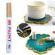Epoksi Varak Kalem Paint Marker - 1 Adet  Gold
