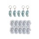 Epoksi Silikon Kalıp Çoklu Deniz Atı Kalıbı Delikli Deniz Atı Anahtarlık Kalıbı 4.4X3 CM 10 lu