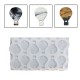 Epoksi Silikon Kalıp Çoklu Kapadokya Balonu Kolye Anahtarlık Küpe Kalıbı 45X30 MM 12 li