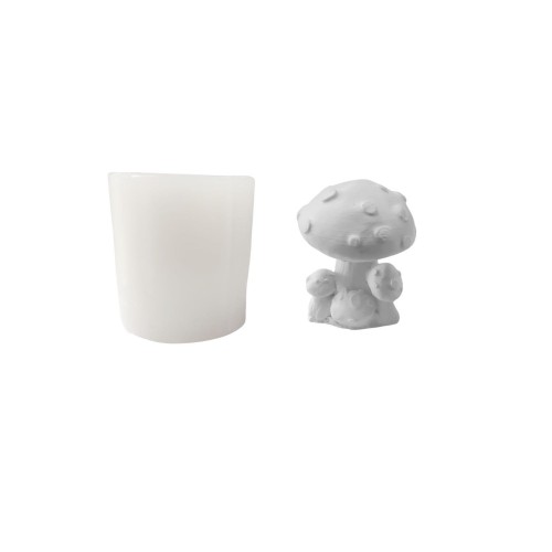 Silikon 3D Dekoratif Çoklu Mantar Kalıbı Mum, Taş Tozu ve Beton Kalıbı Silikon 3D Dekoratif Çoklu Mantar Kalıbı Mum, Taş Tozu ve Beton Kalıbı