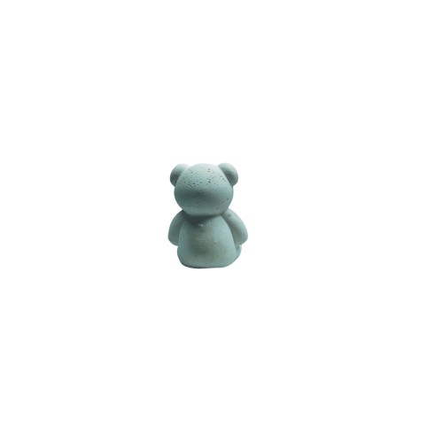 Silikon 3D Kalıp Oturan Sevimli Ayıcık Model Mum ve Taş Tozu Kalıbı 6.5X5.3 CM
