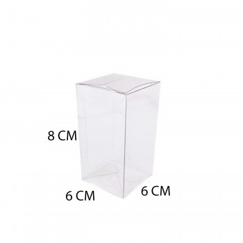 Asetat Kutu 6X6X8 CM - 25 Adet Asetat Kutu 6X6X8 CM - 25 Adet