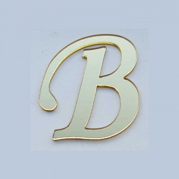 Alfabe Aynalı Pleksi 4 Cm -Gold Kendinden Yapışkanlı Flexi Harf B Harfi Alfabe Aynalı Pleksi 4 Cm -Gold Kendinden Yapışkanlı Flexi Harf B Harfi