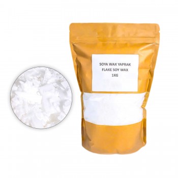 Alman Fleke Yaprak Soya Parafini Soya Wax - 1 KG