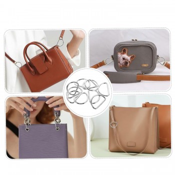 Anahtarlık Montaj Halkası D Çanta Bağlantı Halkası 14x10 MM - 1000 Adet Gümüş Anahtarlık Montaj Halkası D Çanta Bağlantı Halkası 14x10 MM - 1000 Adet Gümüş