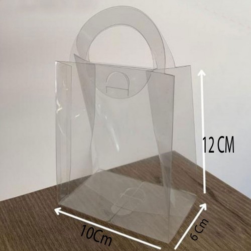 Asetat Çanta 12X10X6 CM - 10 Adet Asetat Çanta 12X10X6 CM - 10 Adet