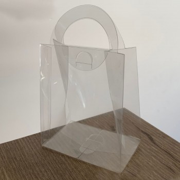 Asetat Çanta 21x21x9 CM - 10 Adet