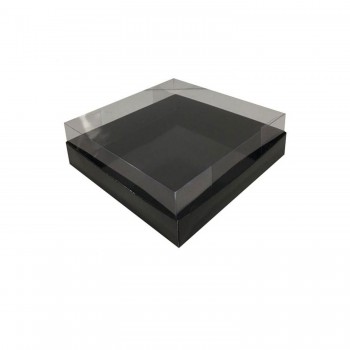 Asetat Kapaklı Karton Kutu Havlu Kutusu 20X20X5 CM - 10 Adet Siyah Asetat Kapaklı Karton Kutu Havlu Kutusu 20X20X5 CM - 10 Adet Siyah