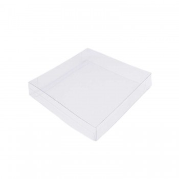 Asetat Kutu Bubble Mum Kutusu  20X20X3.5 CM - 10 Adet