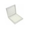 Karton Çikolata Kutusu 9 lu Separatörlü 18X19 CM  Beyaz