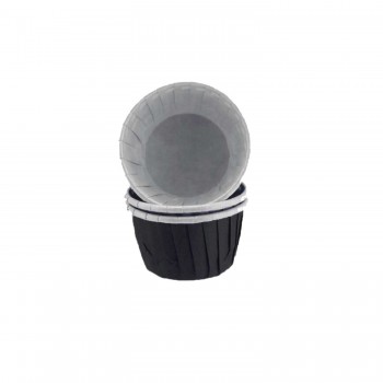 Cupcake Kalıbı Orta Boy Düz Renk 50*39 Mm - 50 Adet Siyah Cupcake Kalıbı Orta Boy Düz Renk 50*39 Mm - 50 Adet Siyah