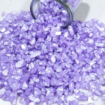 Dekoratif 4-8 MM Arlığında Gercek Cam kırığı 1 Kg Lila Dekoratif 4-8 MM Arlığında Gercek Cam kırığı 1 Kg Lila