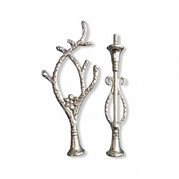 Epoksi 2 Katlı Meyve Ve Cupcake VE Sunumluk Stant Bağlantı Aparatı Stant Tutucu Gümüş Epoksi 2 Katlı Meyve Ve Cupcake VE Sunumluk Stant Bağlantı Aparatı Stant Tutucu Gümüş