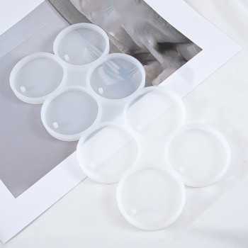 Epoksi Çoklu Silikon Kalıp Anahtarlık Daire Yuvarlak Delikli Kolye Küpe Kalıbı 5 CM 8 Li Epoksi Çoklu Silikon Kalıp Anahtarlık Daire Yuvarlak Delikli Kolye Küpe Kalıbı 5 CM 8 Li