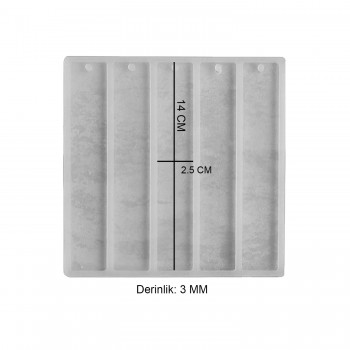 Epoksi Kalıbı Çoklu Kitap Ayracı Kalıbı 5 Li Epoksi Kalıbı Çoklu Kitap Ayracı Kalıbı 5 Li