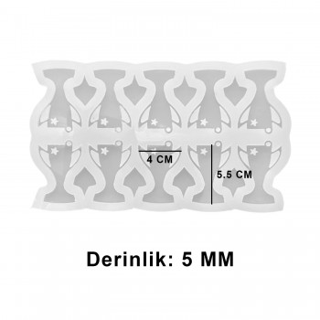 Epoksi Kupa Model Anahtarlık ve Kolye Kalıbı 10 Lu Epoksi Kupa Model Anahtarlık ve Kolye Kalıbı 10 Lu