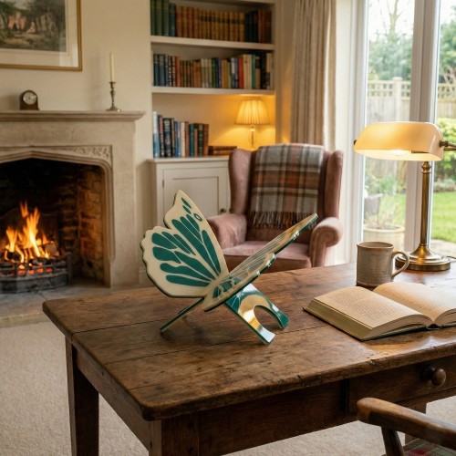 Epoksi Kuran-ı Kerim Kelebek Model Desenli Çift Rahle Kalıbı