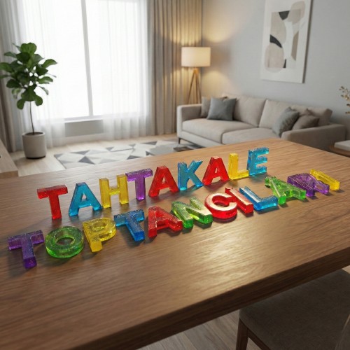 Epoksi Mini Türkçe DÜZ Alfabe Harfleri Kalıbı 1.5 CM