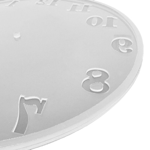 Epoksi Rakamlı Saat Kalıbı 30 CM Epoksi Rakamlı Saat Kalıbı 30 CM