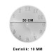 Epoksi Rakamlı Saat Kalıbı 30 CM Epoksi Rakamlı Saat Kalıbı 30 CM