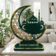Epoksi Ramazan Temalı Ayaklı Ay Hilal ve Cami Figürlü Dekor Kalıbı