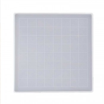 Epoksi Reçine Silikon Kalıp Satranç ve Dama Tahtası Kalıbı 28X28