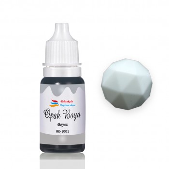 Epoksi Reçine Opak Boya Pigment Opak Epoksi Boyası 20 ML Beyaz - 1001 Epoksi Reçine Opak Boya Pigment Opak Epoksi Boyası 20 ML Beyaz - 1001