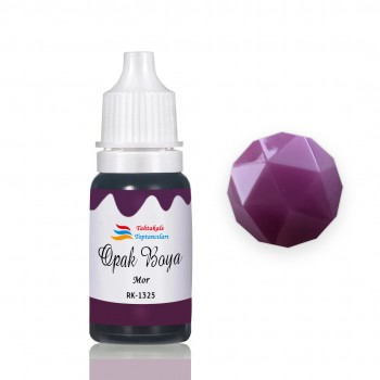 Epoksi Reçine Opak Boya Pigment Opak Epoksi Boyası 20 ML Mor - 1325 Epoksi Reçine Opak Boya Pigment Opak Epoksi Boyası 20 ML Mor - 1325