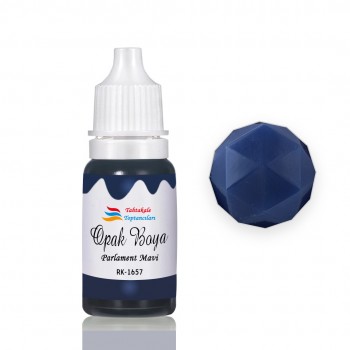 Epoksi Reçine Opak Boya Pigment Opak Epoksi Boyası 20 ML Parlament Mavi - 1657 Epoksi Reçine Opak Boya Pigment Opak Epoksi Boyası 20 ML Parlament Mavi - 1657