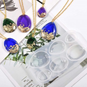 Epoksi Reçine Silikon Kalıp Çoklu Kristal Damla Figürleri Anahtarlık Kolye Kalıbı Epoksi Reçine Silikon Kalıp Çoklu Kristal Damla Figürleri Anahtarlık Kolye Kalıbı