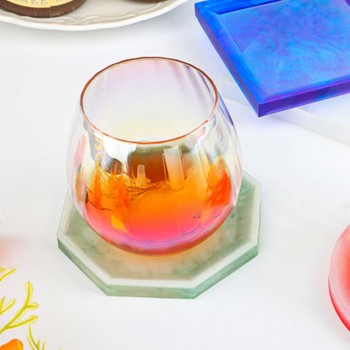 Epoksi Reçine Silikon Kalıp Taş Tozu Altıgen Model Bardak Altlığı Kalıbı Epoksi Reçine Silikon Kalıp Taş Tozu Altıgen Model Bardak Altlığı Kalıbı