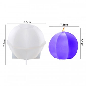 Epoksi Reçine Silikon Kalıp Taş Tozu Çizgili Yuvarlak Daire Mum Kalıbı Epoksi Reçine Silikon Kalıp Taş Tozu Çizgili Yuvarlak Daire Mum Kalıbı