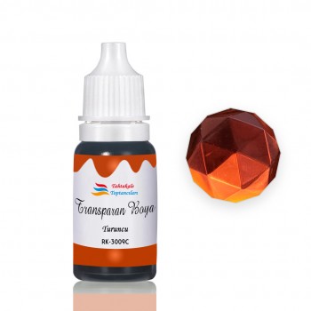 Epoksi Reçine Transparan Boya Pigment Şeffaf Epoksi Boyası 20 ML Turuncu - 3009C Epoksi Reçine Transparan Boya Pigment Şeffaf Epoksi Boyası 20 ML Turuncu - 3009C