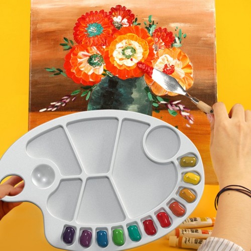 Epoksi Silikon Büyük Resim Boya Paleti Kalıbı