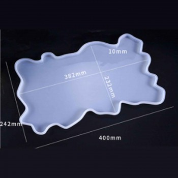 Epoksi Silikon Dalgalı Tepsi Kalıbı Dikdörtgen 40X24.2 CM Epoksi Silikon Dalgalı Tepsi Kalıbı Dikdörtgen 40X24.2 CM