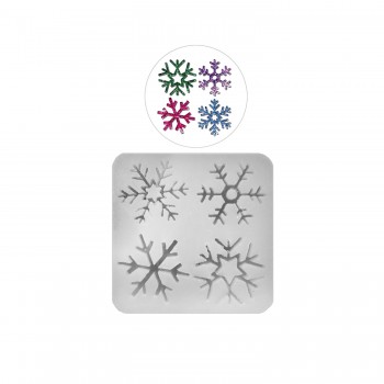 Epoksi Silikon Kalıp 4 Farklı Desenli Kartanesi Kalıbı