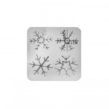 Epoksi Silikon Kalıp 4 Farklı Desenli Kartanesi Kalıbı Epoksi Silikon Kalıp 4 Farklı Desenli Kartanesi Kalıbı