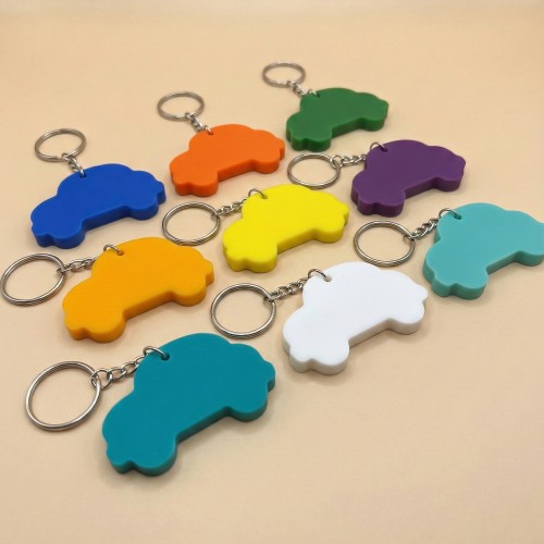 Epoksi Silikon Kalıp Araba Model Anahtarlık Kalıbı 6.5 CM 10 Lu