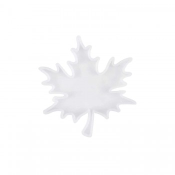 Epoksi Silikon Kalıp  Bardak Altlığı Kalıbı Çınar Yaprağı Modeli