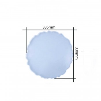 Epoksi Silikon Kalıp Büyük Tepsi Kenarı Dalgali Model 33.5 CM Epoksi Silikon Kalıp Büyük Tepsi Kenarı Dalgali Model 33.5 CM