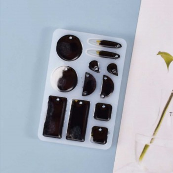 Epoksi Silikon Kalıp Çoklu Küpe Ve Kolye Kalıbı Epoksi Silikon Kalıp Çoklu Küpe Ve Kolye Kalıbı