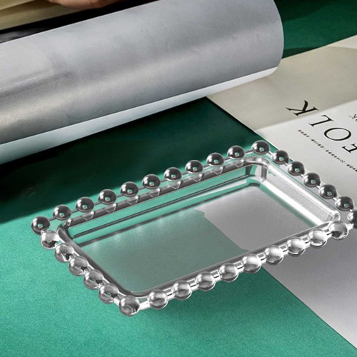 Epoksi Silikon Kalıp Eğlenceli El Sanatları Misketli Tabak 16.3CM