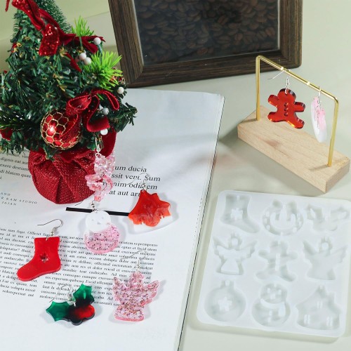 Epoksi Silikon Kalıp Yılbaşı Noel Çanı Geğik Kardan Adam Kalıbı 9 Lu Epoksi Silikon Kalıp Yılbaşı Noel Çanı Geğik Kardan Adam Kalıbı 9 Lu