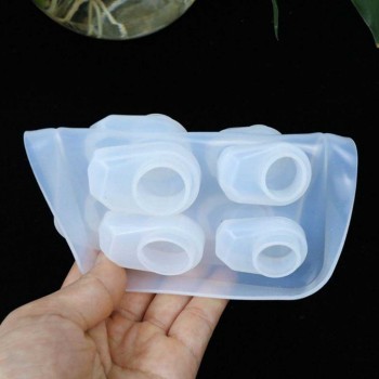 Epoksi Silikon Kalıp Yüzük Kalıbı 8 li Epoksi Silikon Kalıp Yüzük Kalıbı 8 li