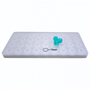 Epoksi Silikon Tesbih Kalıbı 36 Lı 10 MM Boncuk Silikon Kalıp Epoksi Silikon Tesbih Kalıbı 36 Lı 10 MM Boncuk Silikon Kalıp