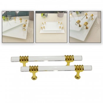 Epoksi Tepsi Kulpu Cam Kulp - 2 Adet  Gold