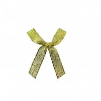 Fiyonk Hazır Satenden Yaldızlı A/G 1Cm - 100 Adet  Altın