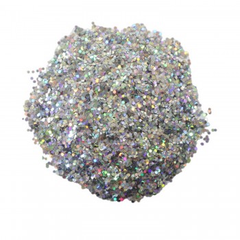 Glitter Sim Epoksi Süsleme Aksesuarı 5 GR Gümüş Glitter Sim Epoksi Süsleme Aksesuarı 5 GR Gümüş