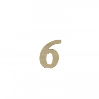 Gold Rakam Aynalı Pleksi 4 Cm - Flexi Rakam Sayı 6 Rakamı Gold Rakam Aynalı Pleksi 4 Cm - Flexi Rakam Sayı 6 Rakamı